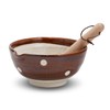 Mino Ware Sesame Grinder Bowl with Pestle, 7 inches -