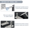 Alise Towel Racks for Bathroom, 12 Inch SUS 304 Stainless