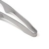(Silver) - Todai 24cm Stainless Steel Non-Slip Yakiniku BBQ Tongs