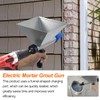 Electric Mortar Grout Gun Pump, Caulking Tool, Portable Cement Grouting