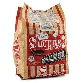Snappy Movie Theater Butter Microwave Popcorn, 3.5 oz, 48 Pack