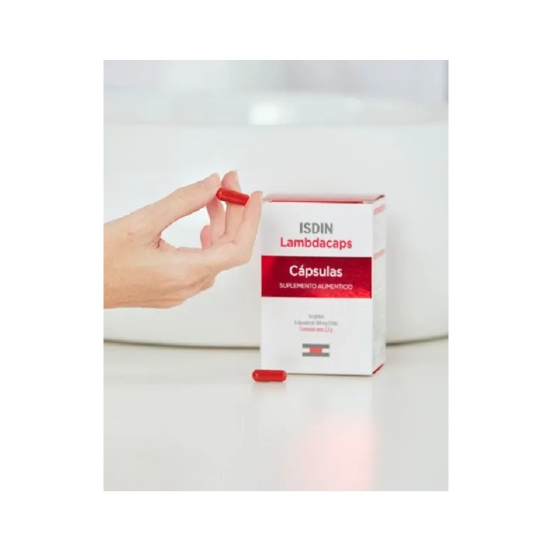 Isdin Lambdacaps Capsulas Anticaida Sabor