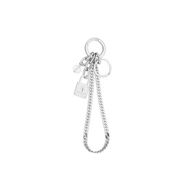 Centimellow Sentiment NO.575 [SILVER] LOCK LAYERED CHAIN KEY RING