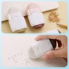 2 Pcs Manual Pencil Sharpener with Eraser Pencil Sharpener with