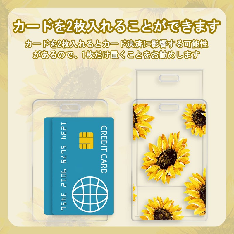 Newseego Pass Case, Commuter Holder, Cute Ladies IC Card Case,