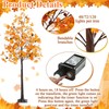 Tujoe 1 Pack 2025 Upgrade 8ft Lighted Maple Trees 8