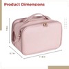 DORMIYA Travel Makeup Bag for Women, Large Capacity Cosmetic Organizer,