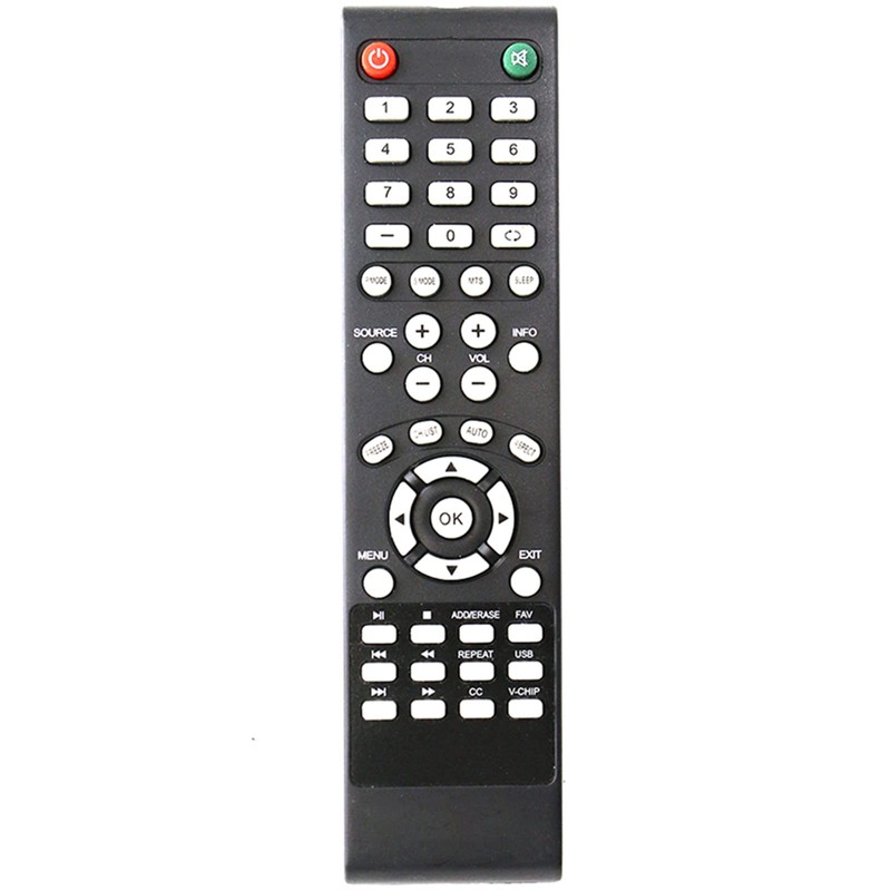 Replace Universal Remote Control fit for Element TV LDFW406 ELCFT262