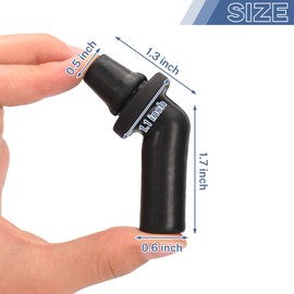 awagas Sunroof Drain Hose,Sunroof Water Drain Tube Pipe with Hose Connector Head Compatible for Discovery 3 Discovery 4 EEH500100 Front Sunroof Drain Tube Hose Elbow