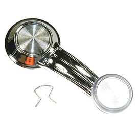 Retro-Motive Window Crank with Clear Knob for 68-76 GMC & Chevy Truck (Qty 1) #98