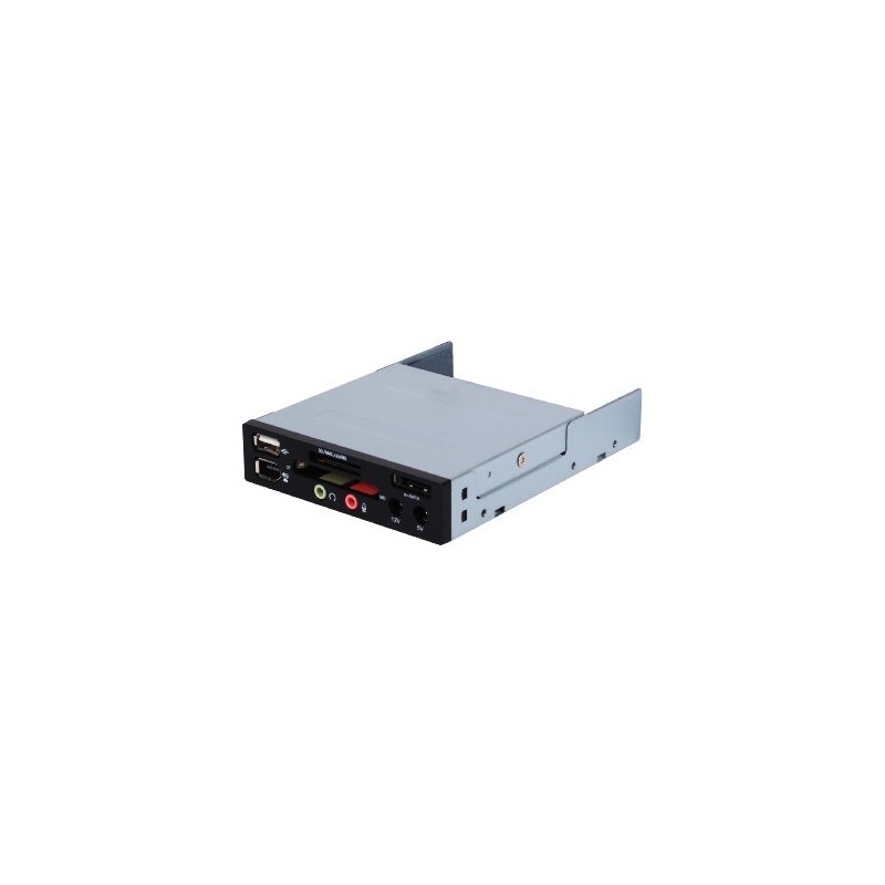 SilverStone Technology FP35 3.5" Front I/O Bay with Multi-Card Reader,
