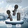 4 in 1 Professional Wireless Lavalier Microphone - 2 Pack