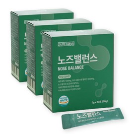 Pure Days Nose Balance Quercetin Bromelain North Relieve Patented Lactobacillus HACCP, 90 units, 2g / 퓨어데이즈 노즈밸런스 퀘르세틴 브로멜라인 노스릴리브 특허유산균 HACCP, 90개, 2g