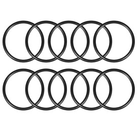sourcing map Pack of 10 Rubber O Rings 70 mm AD 60 mm ID 5 mm Width Metric Seal
