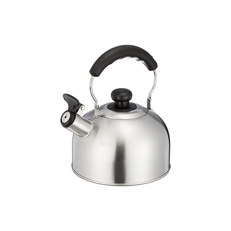 Pearl Metal HB-1150 Whistling Kettle, 0.6 gal (2.4 L), Induction