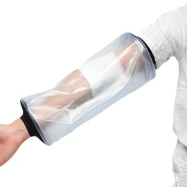LFCFBH XdealCozyxc Waterproof Cast Arm Cover for Shower, Picc Line Covers Upper Arm for Seal Wound Bandage and Plaster