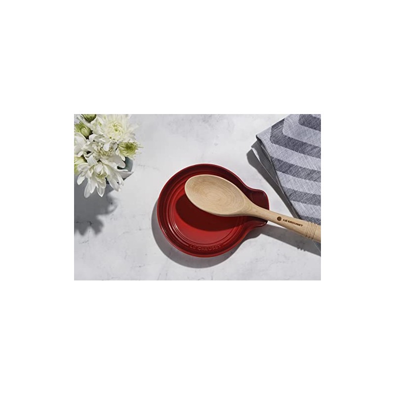 Le Creuset Signature Stoneware Spoon Rest, 6 Inches, Marseille