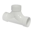 Canplas 193723 PVC DWV 2-Way Cleanout FTG, White