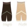 2 Fajas Body Siluette Boxer Con Banda Alto Control Mod.