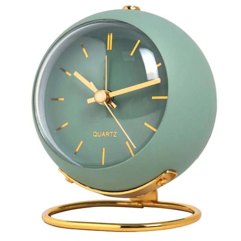Nordic Minimalist Alarm Clock for Kids and Students – Silent