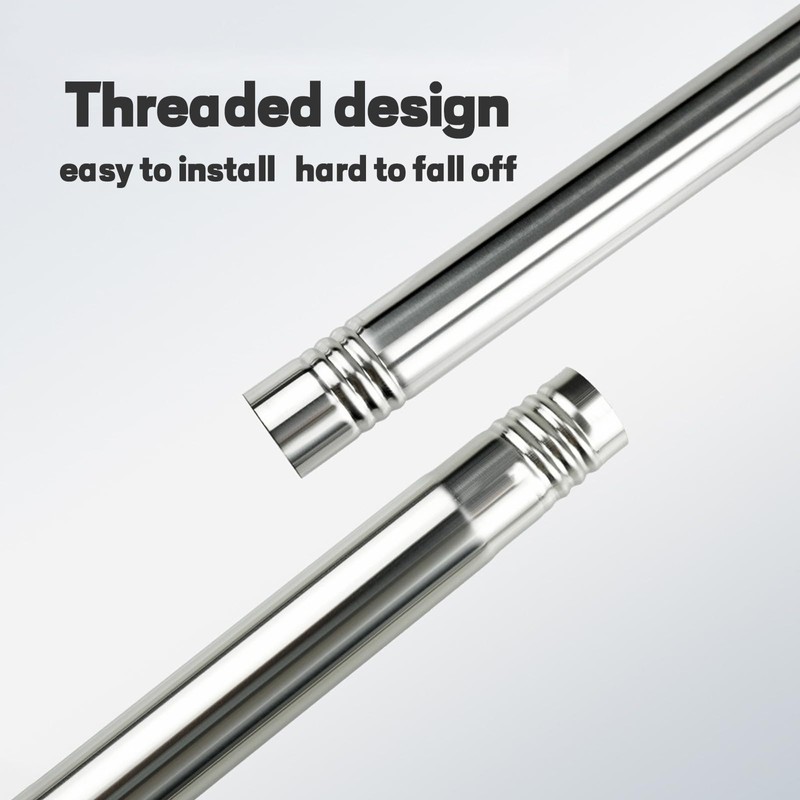 Paint Roller Extension Pole, 1.4m/4.6ft Extendable Paint Roller, Telescopic Pole