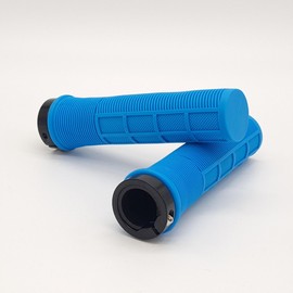Fahrradgriffe aus rutschfestem Gummi, kompatibel mit BMX und MTB (Auzl, Gummi)