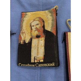 Saint seraphim Of Sarov Catholic Icon Gift Bad 2 Sided