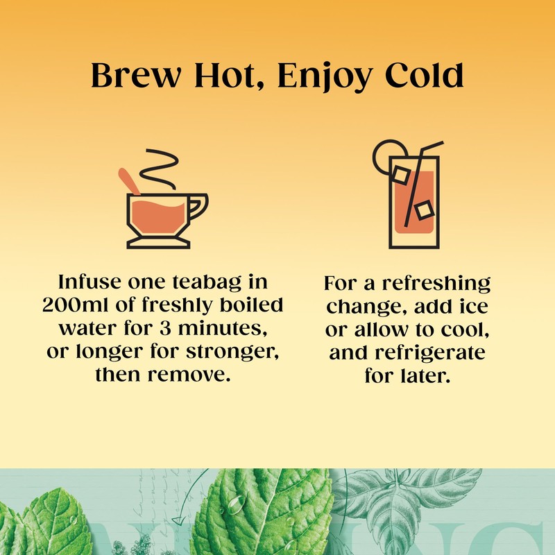 Twinings Pure Peppermint Tea Bags, 20x40g