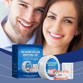 Set Pares Dientes Postizos Silicona Carillas