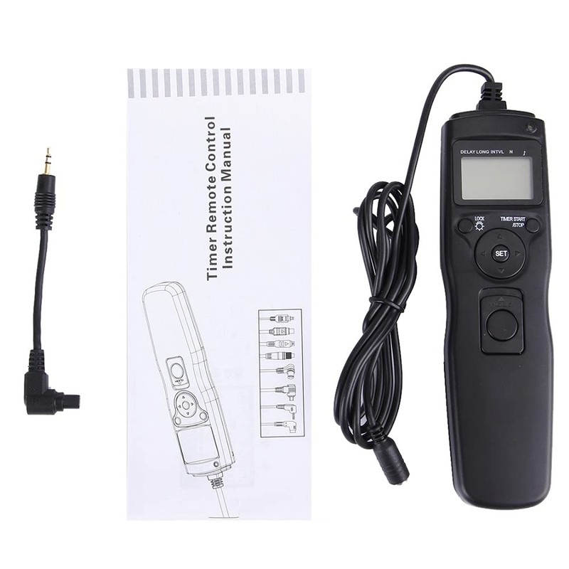 BOWONG DSLR Camera Wired Shutter Release Cable Remote Control for