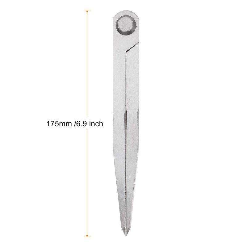 sourcing map Navigation Divider 7 Inch 175mm Adjustable Straight Pattern