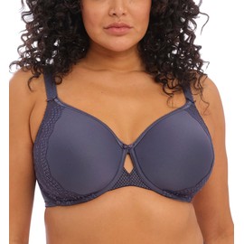 Elomi Charley Bandless Spacer Seamless Underwire Bra (4383),36G,Storm