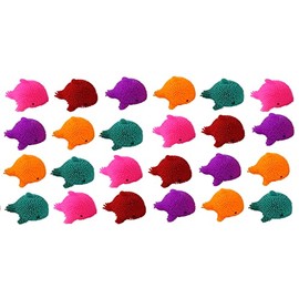 Curious Minds Busy Bags 24 Mini Puffer Dolphins - Small Novelty Toy - Party Favors - Cute Tiny Fidget Toys - Dolphin Ocean Adorable Bulk 2 Dozen