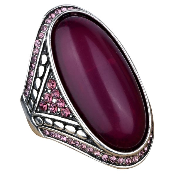 Szxc Women's Stretch Rings Fit Finger Size 7 to 9