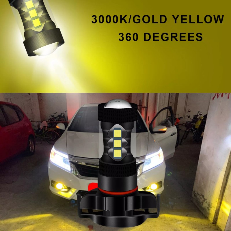 SHENKENUO For Jeep Grand Cherokee 2011-2013 2PC Golden Yellow 5202