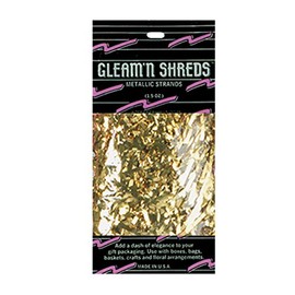 Party Central Club Pack of 12 Gold Contemporary Strands 1.5 Oz.