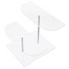 Levemolo Acrylic Sunglasses Showcase Stand Multi-Layer Figurine Display Holder Stair-Type
