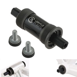 Bicycle Bottom Bracket BSA Bottom Bracket 68mmx120mm Cartridge Bottom Bracket Bicycle Fit Bearing PETCHOR BSA Bicycle Bottom Bracket Square Taper Spindle Crank Lightweight High Rigidity Bottom Bracket Repair Heavy Duty Two Bearing Construction Durable