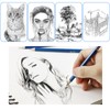 H & B 12 PCS Pencil Drawing Kit, H-4H, F,