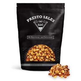 Fava/Broad Beans, Ready to eat, Roasted and Salted, Low Sugar, Low Fat, Must-Have, Super Snack for your bean bag, Lunchbox, On-The-Go, Packed in a 2 lbs. (32 oz.) Resealable Pouch Bag for Freshness by Presto Sales LLC