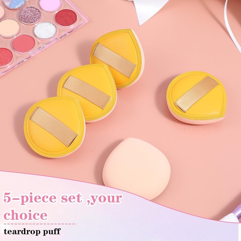 Ymapinc 5Pcs Makeup Sponges for Foundation,Cushion Puff Foundation Sponge Soft