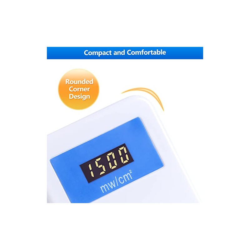 Medidor de luz LED dental, probador de curado de potencia