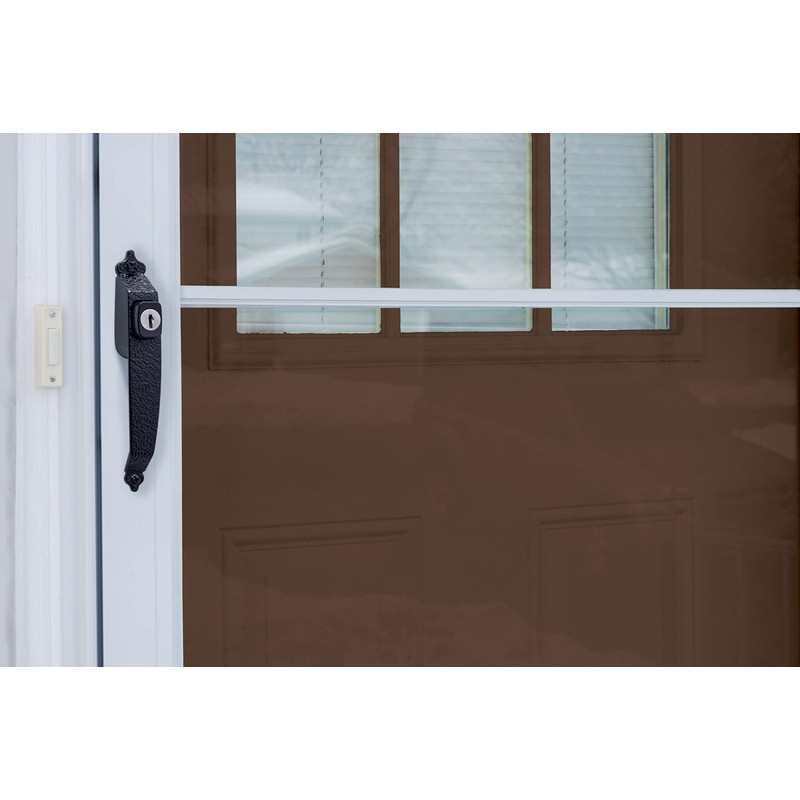 Wright Products - Keyed Colonial Push Button Door Latch for