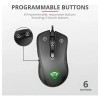 Mouse gamer de juego Trust Jacx GXT 930 negro