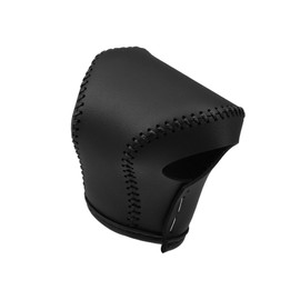 ACROPIX Car Gear Shift Knob Cover Protector Gear Shift Knob Trim for Lexus ES 2018-2020 Black W/Black Stitches Car Parts