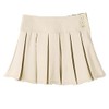 Bienzoe Girls School Uniform Skirt: Kids Adjustable Waist Pleated Dance
