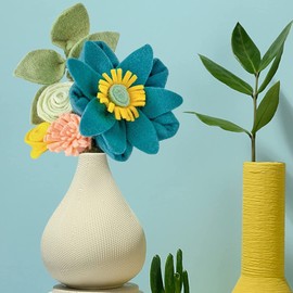 Orangext Colours Felt Fabric Craft Felt Fabric Set Craft Felt Multicoloured Felt Sheets for Sewing Crafts 22 Colours 20 x 30 cm