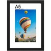 LVAOUO Picture Frames A5, Wooden A5 Photo Frame 14.8x21 cm,