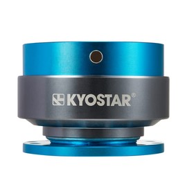 Kyostar Steering Wheel Quick Release Aluminum Hub Adapter Boss Kit, Black