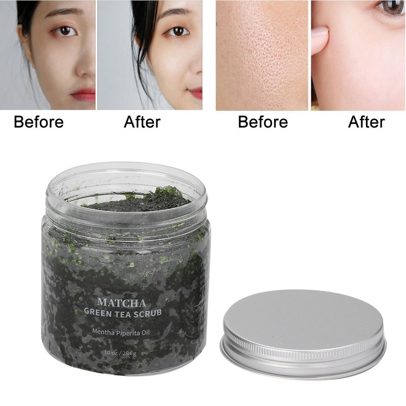 Green Tea Body Exfoliating Scrub Cream Moisturizing Cutin Dead Skin